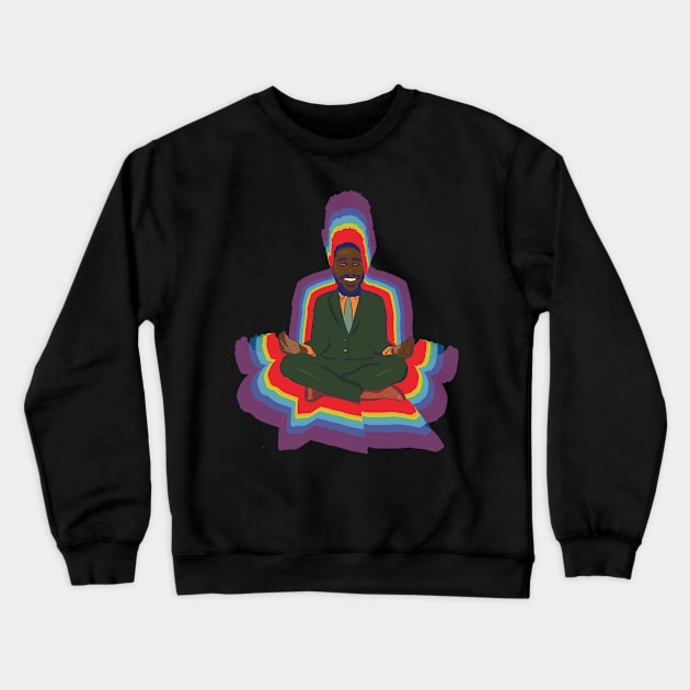 Zen Meditation Crewneck Sweatshirt by The Manor Cave